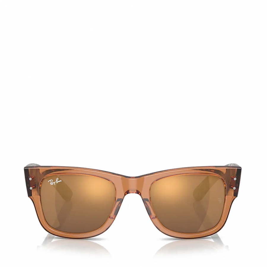 occhiali-da-sole-mega-wayfarer-0rb0840s-trans-marrone-marrone-specchiato-oro