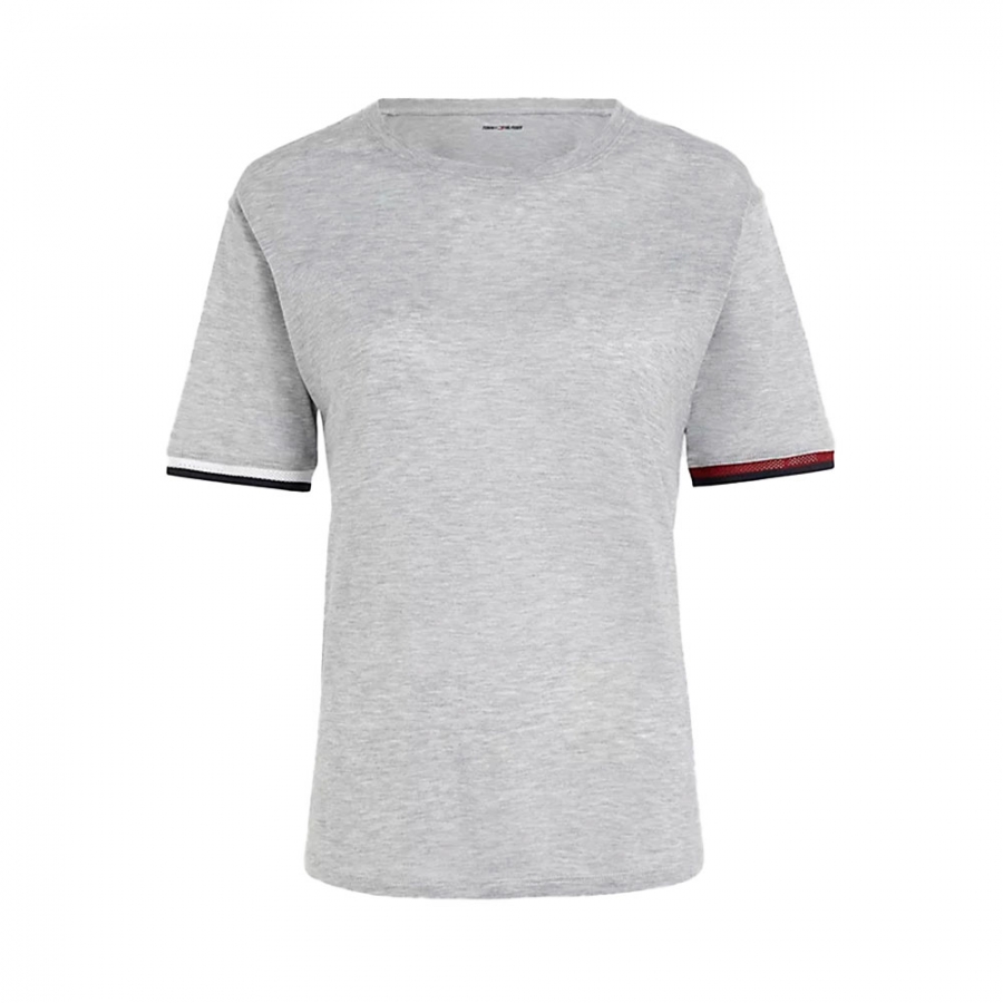 t-shirt-de-sport-avec-bande-contrastante