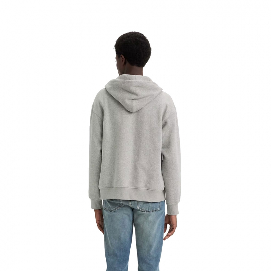 sweat-shirt-imprime-baggy-avec-capuche-et-zip