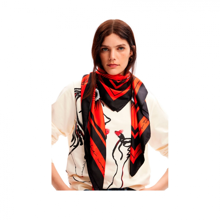 foulard-carre-geometrico