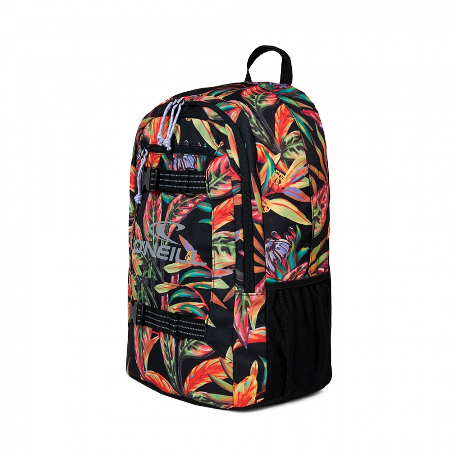 your-boarder-print-flower-backpack