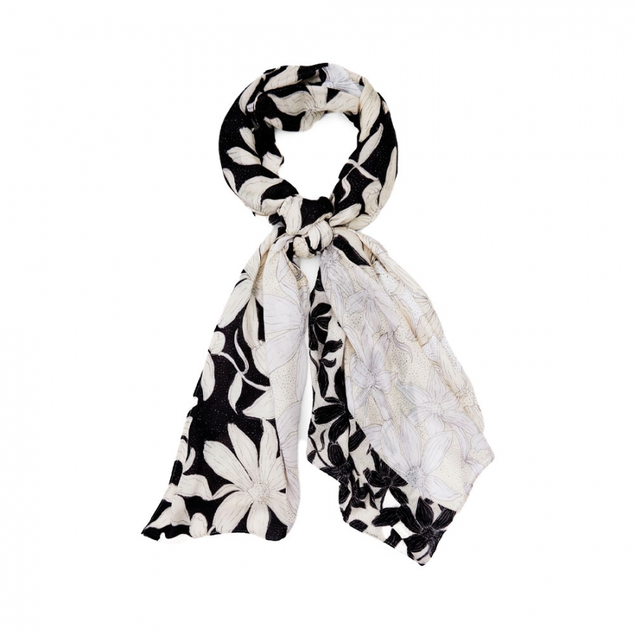 foulard-rectangulaire-feuilles