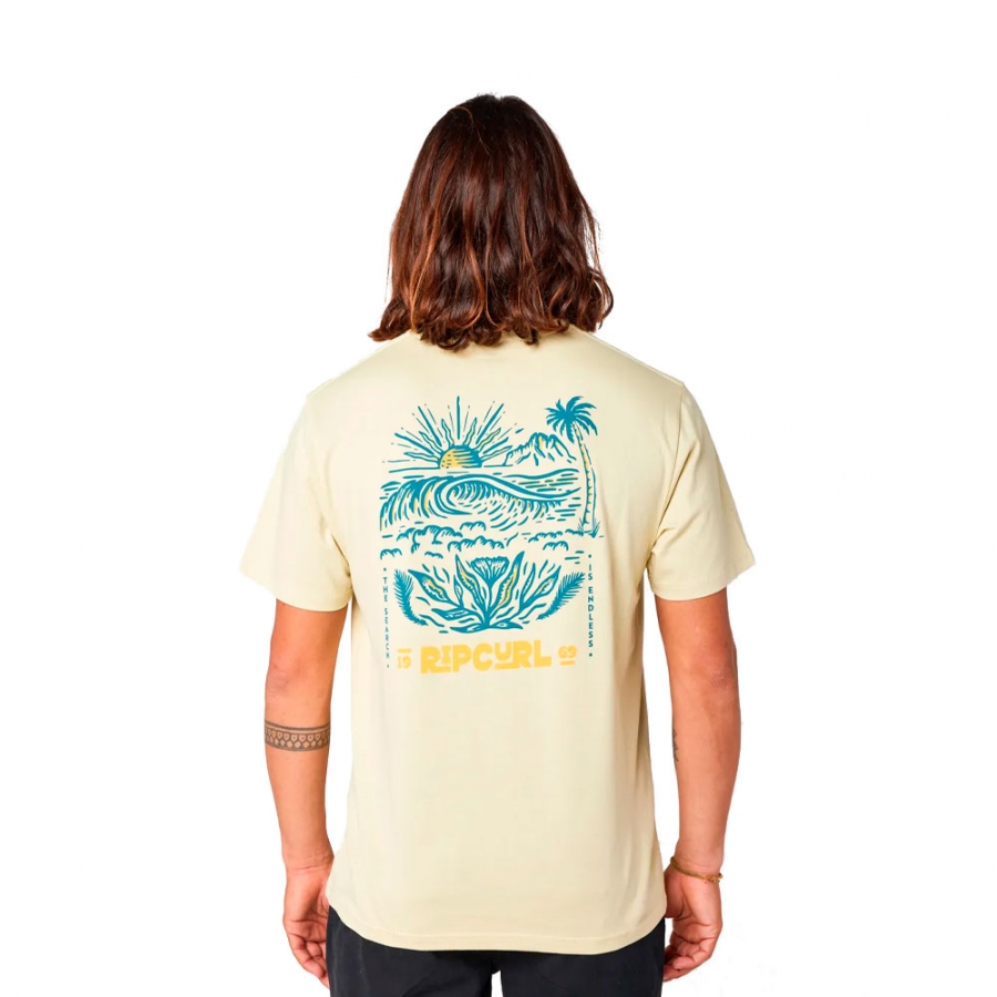 surf-paradise-fb-vintage-gelbes-t-shirt