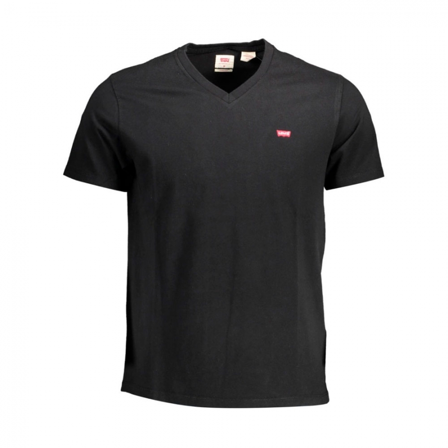 camiseta-original-hm-vneck-black