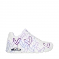 WLPR-WHITE/PURPLE HEART PRINT