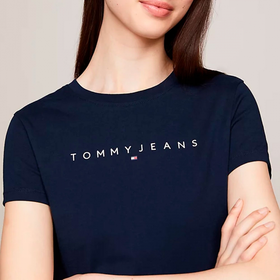 t-shirt-taglio-slim-con-logo