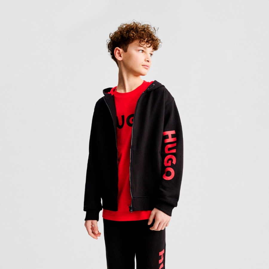 sweatshirt-with-hood-and-zipper-with-logo-on-the-sleeve-kids