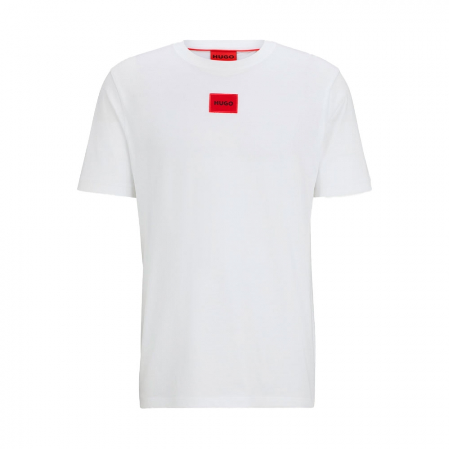 t-shirt-en-coton-avec-etiquette-logo