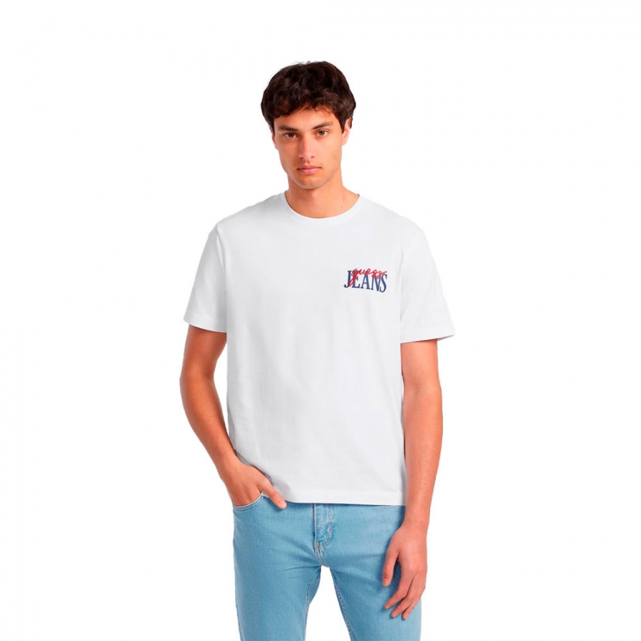 t-shirt-avec-logo-combine-sur-la-poitrine