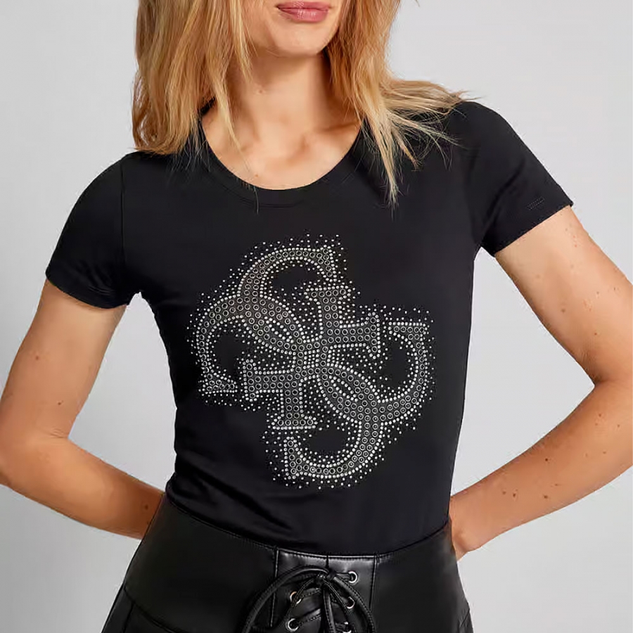 t-shirt-stretch-avec-logo-sur-le-devant