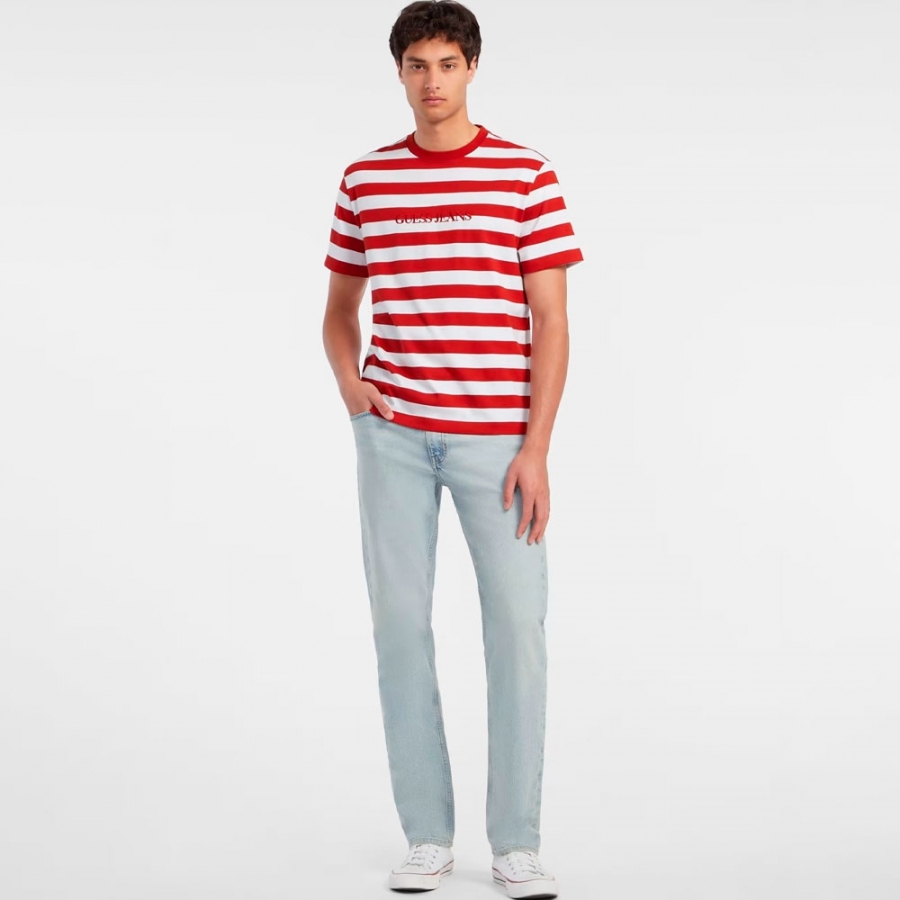 striped-logo-t-shirt