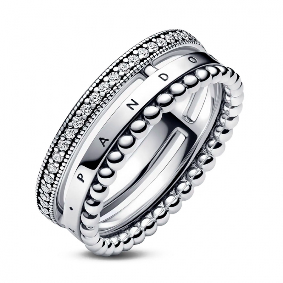 bague-signature-pandora-avec-logo-pave-et-perles-192312c01