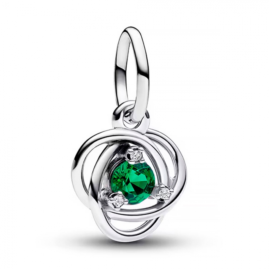 charm-colgante-circulo-eternity-verde-793125c05