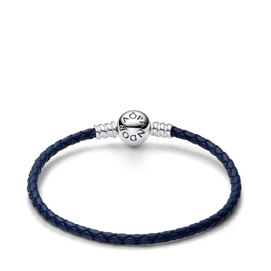 bracelet-en-cuir-tresse-bleu-pandora-moments-avec-fermoir-rond-592790c01-s1