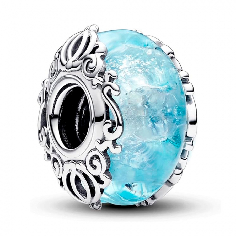 disney-x-colgante-793073c00-disney-sterling-with-light-blue-murano-glass-and-foil