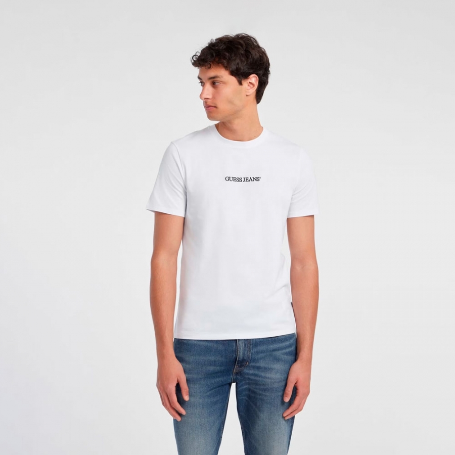 t-shirt-con-logo-ricamo-taglio-slim