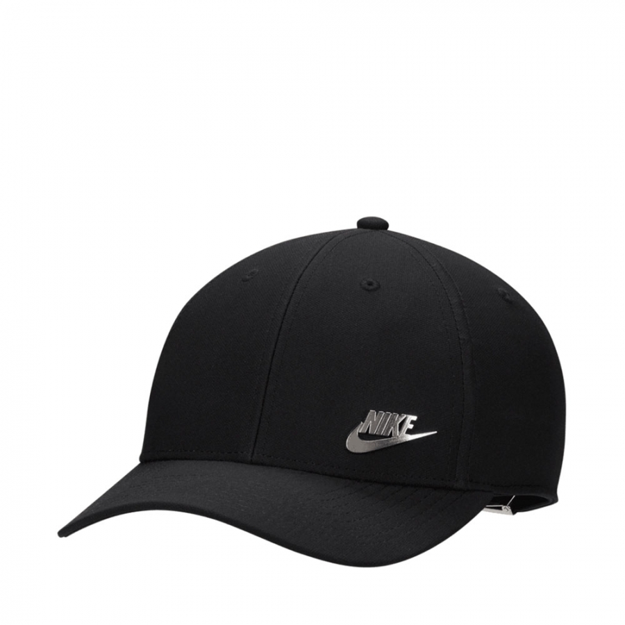 structured-cap-with-metallic-logo