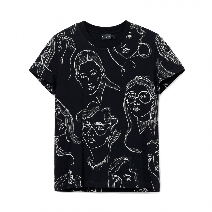 t-shirt-visages