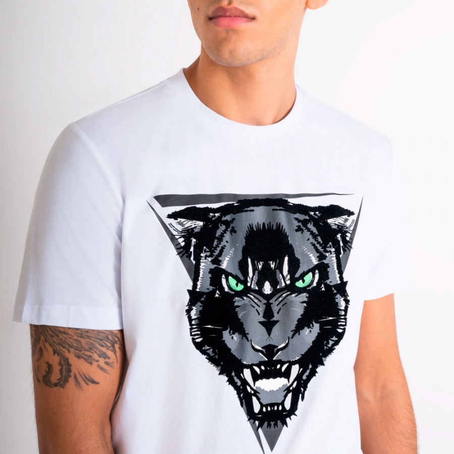 t-shirt-in-normaler-passform-mit-panther-print