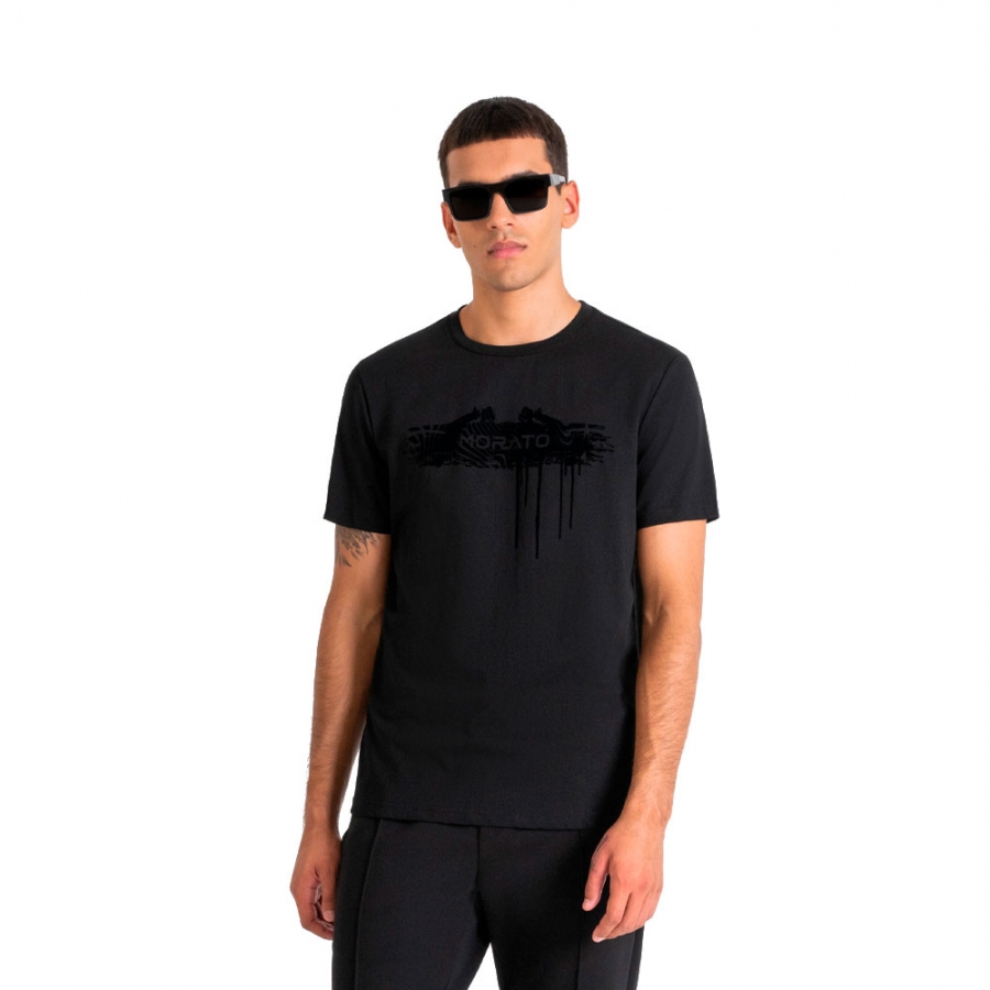 slim-fit-t-shirt-with-printed-logo