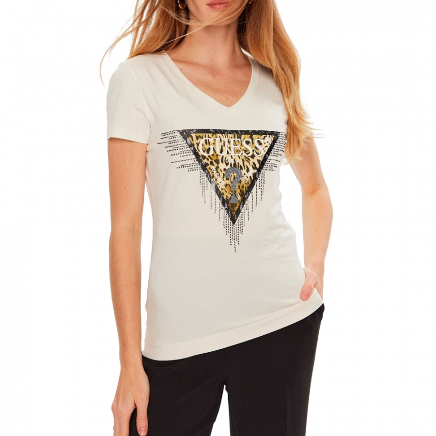 camiseta-logotipo-triangular-con-estampado-animal