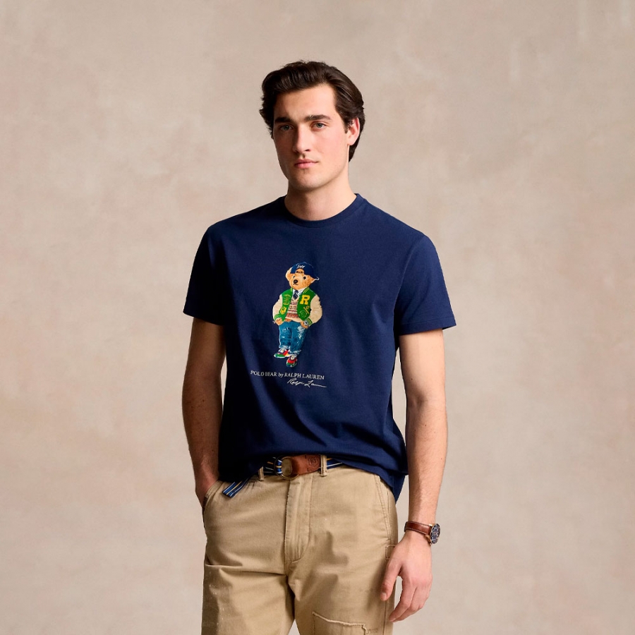 polo-bear-t-shirt-en-maille-coupe-classique