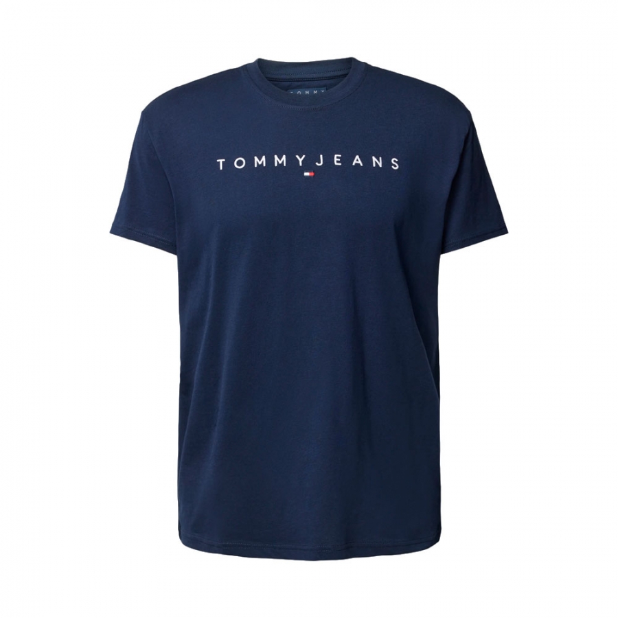 regulares-t-shirt-mit-linearem-logo