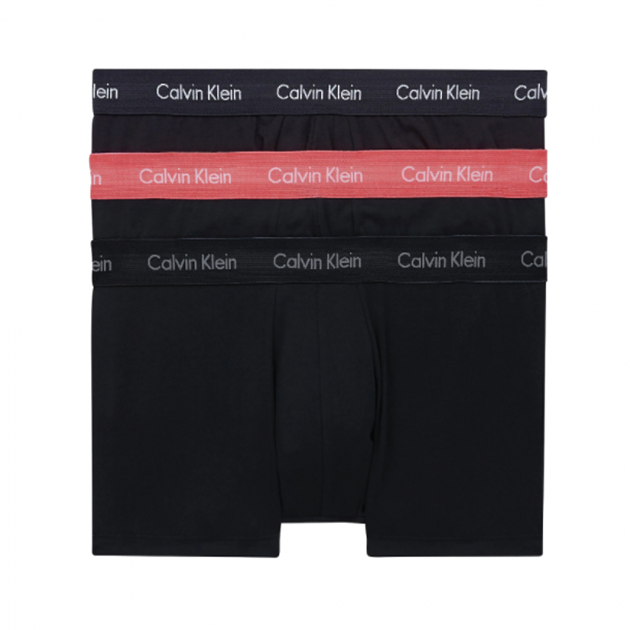 CONFEZIONE DA 3 BOXER VITA BASSA - COTONE STRETCH