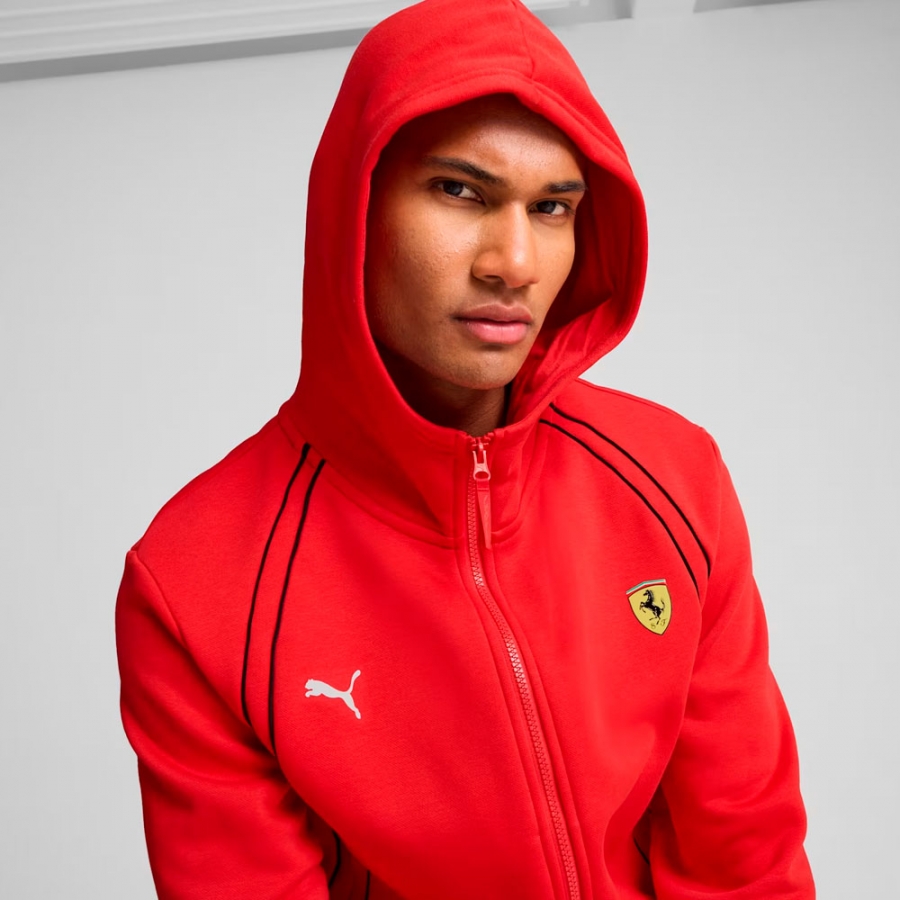 sweat-a-capuche-de-course-scuderia-ferrari