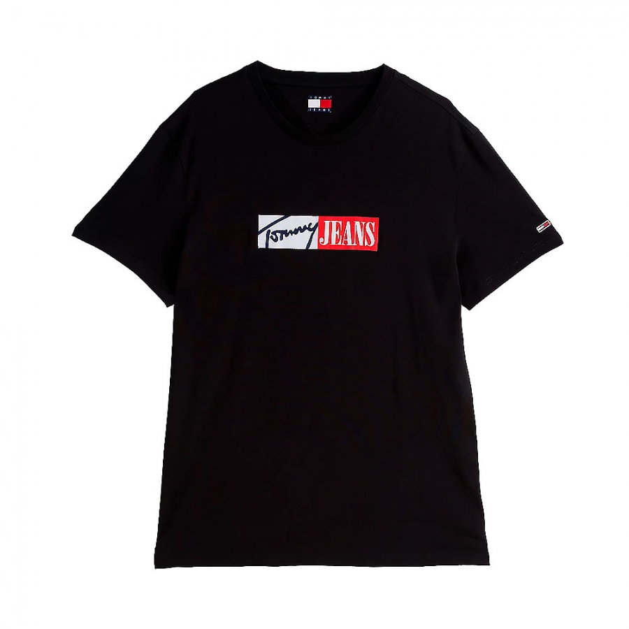 slim-fit-t-shirt-with-distinctive-logo