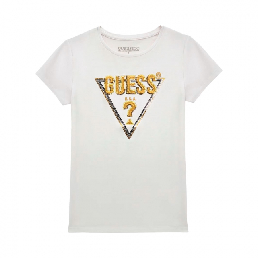 T SHIRT IN MAGLIA CON PAILLETTES BAMBINO OSABINA