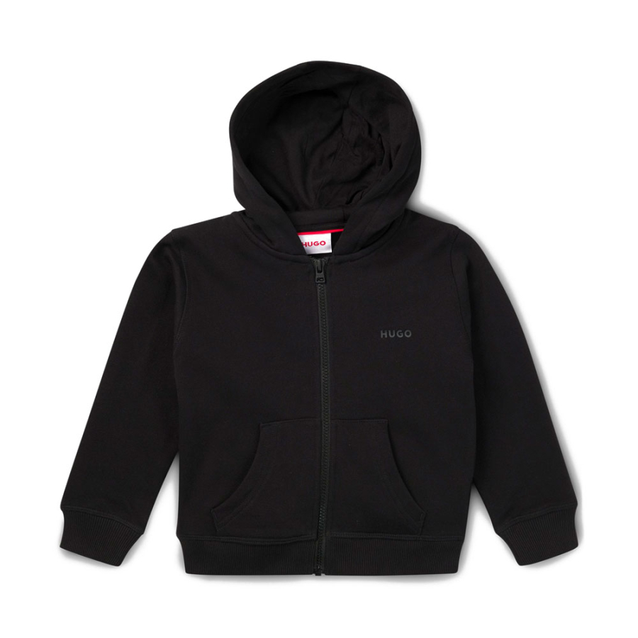 kids-logo-print-zip-up-hoodie