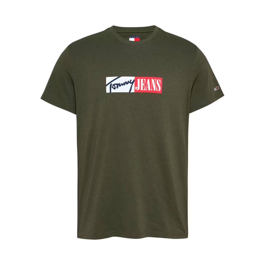 schmal-geschnittenes-t-shirt-mit-markantem-logo