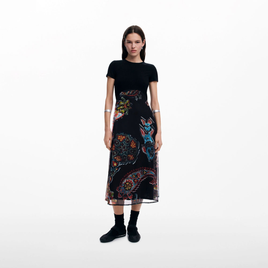 lacroix-paisley-mesh-dress