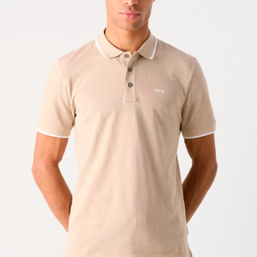 polo-slim-fit-de-algodon-elastico-con-logo-estampado