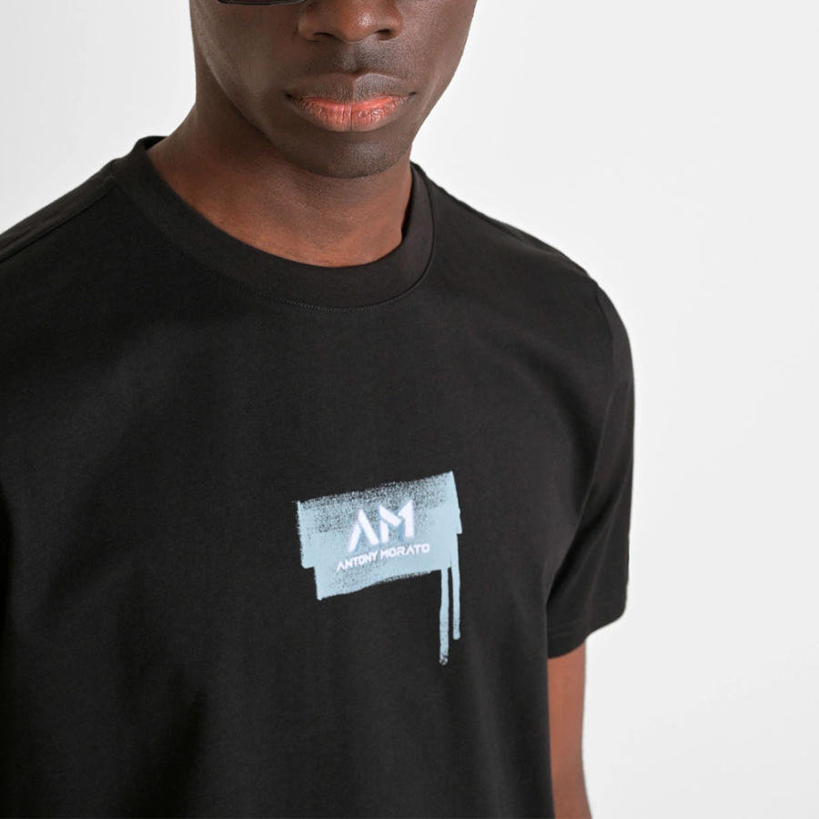 t-shirt-en-coton-tricote-coupe-regulier-avec-logo