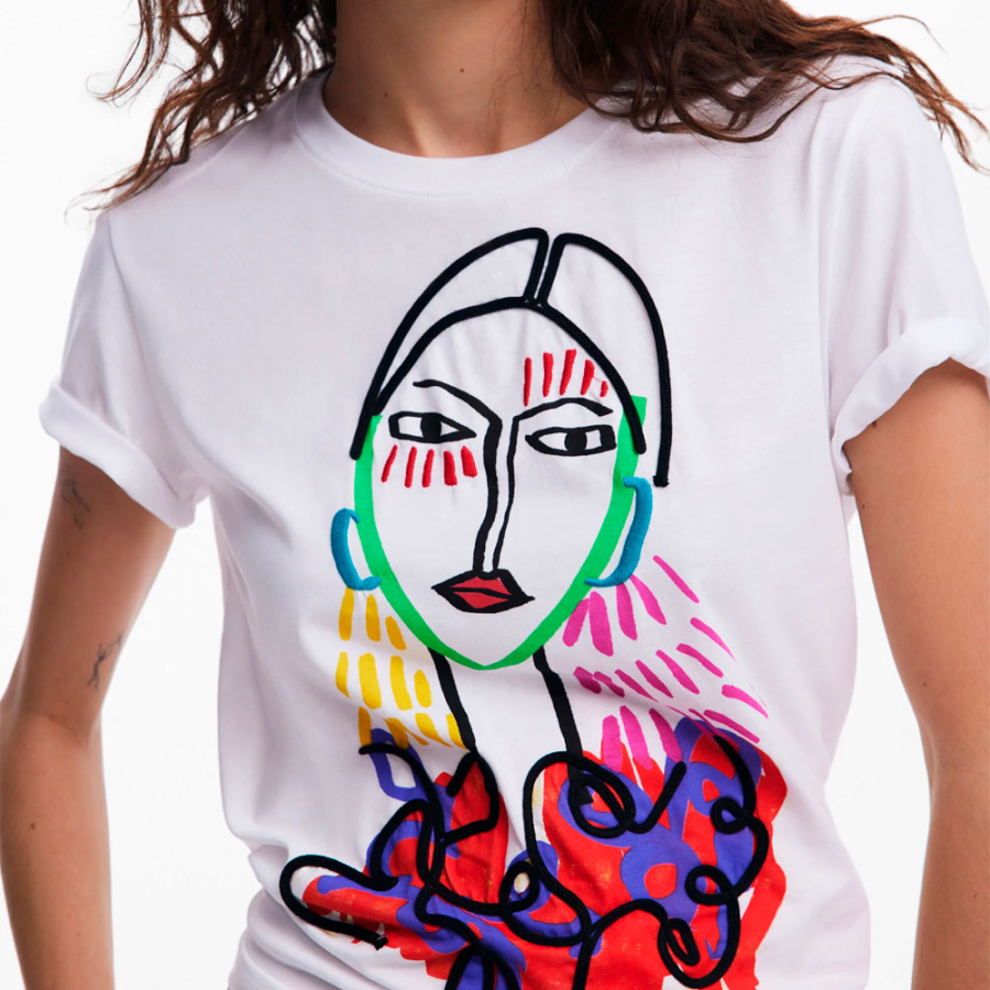 t-shirt-visages-brodes