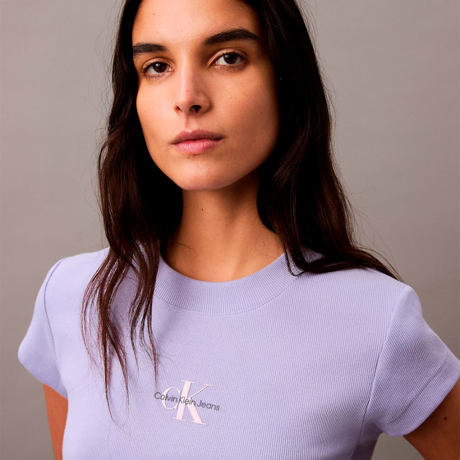 t-shirt-slim-cropped-con-monogramma