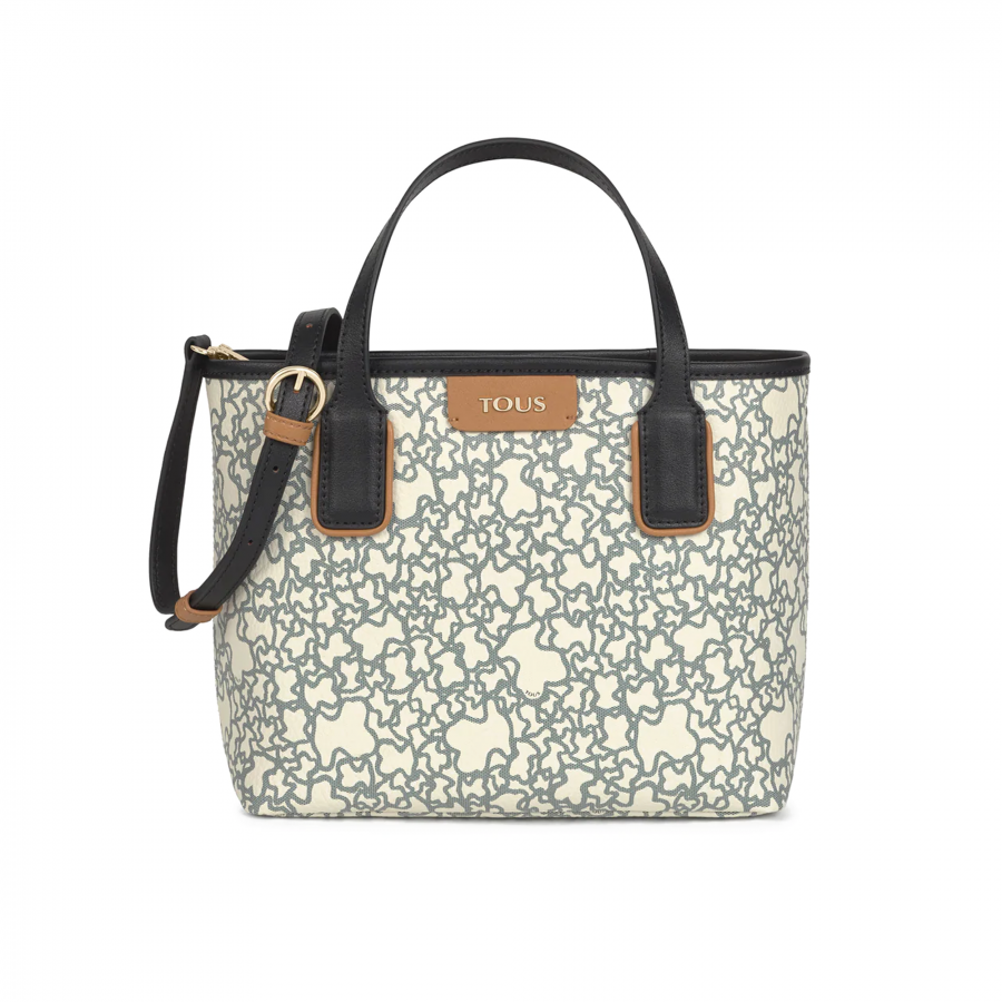 Bolso capazo pequeño Toua Kaos Mini beige