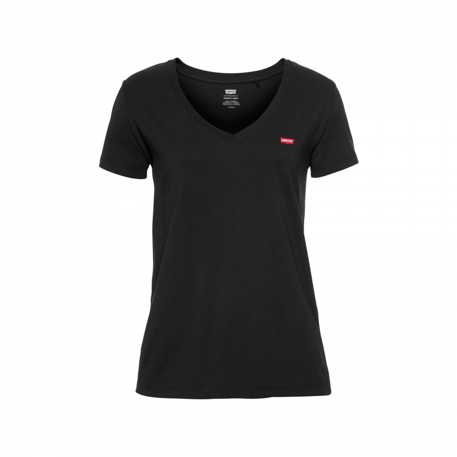 T-Shirt Levis Perfect Vneck Caviar