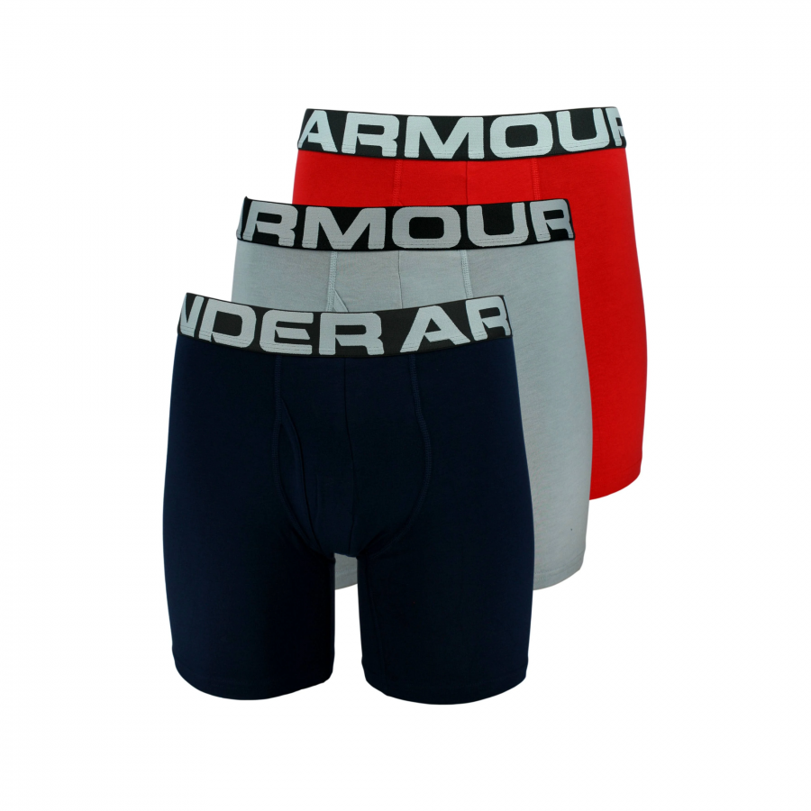 Under Armour Charged Cotton 6 en 3 boxers pack