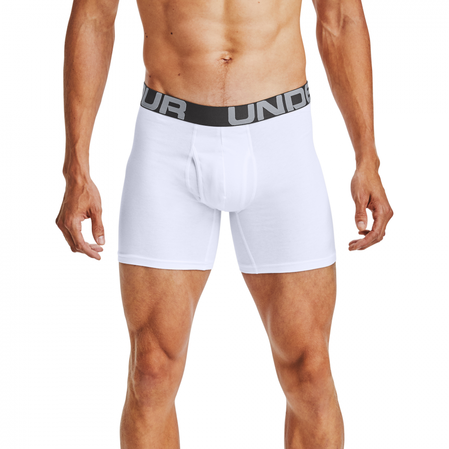 Under Armour Charged Cotton 6In confezione da 3 boxer