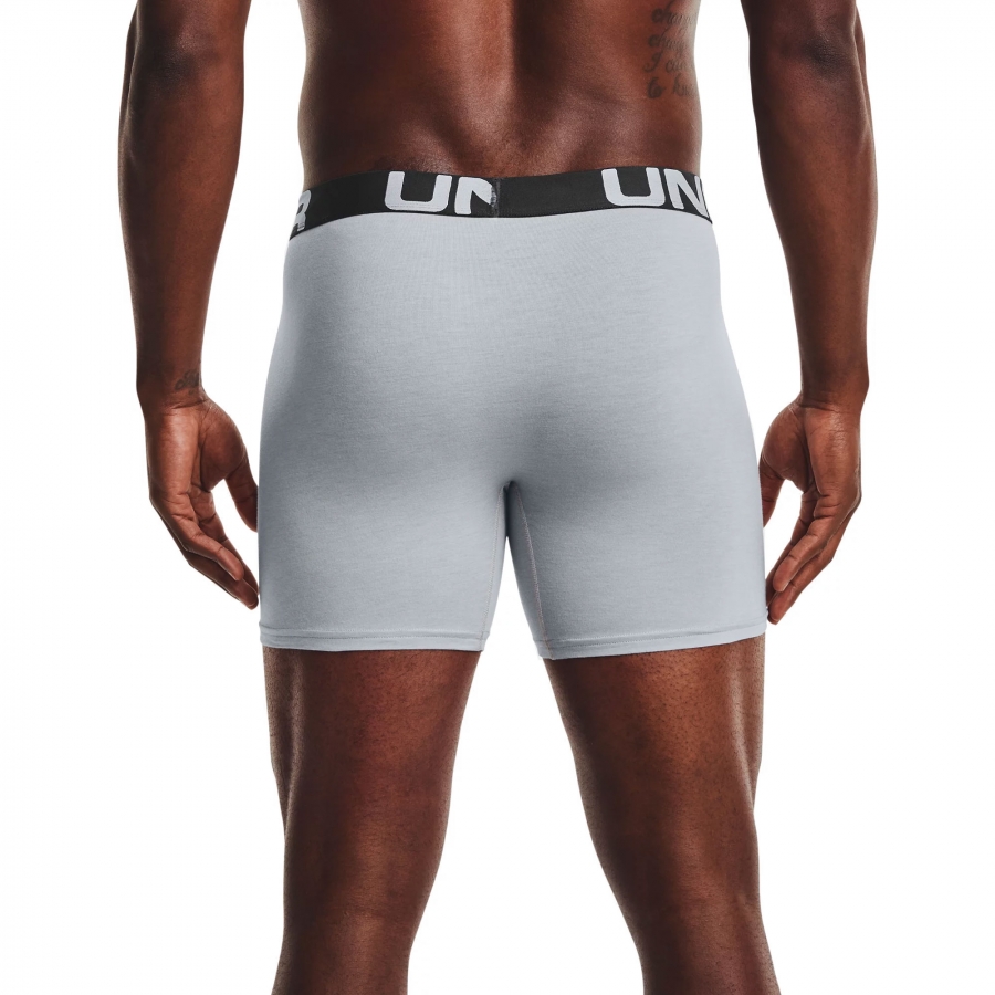 Pack 3 Boxershorts Under Armour Charged Cotton 6In