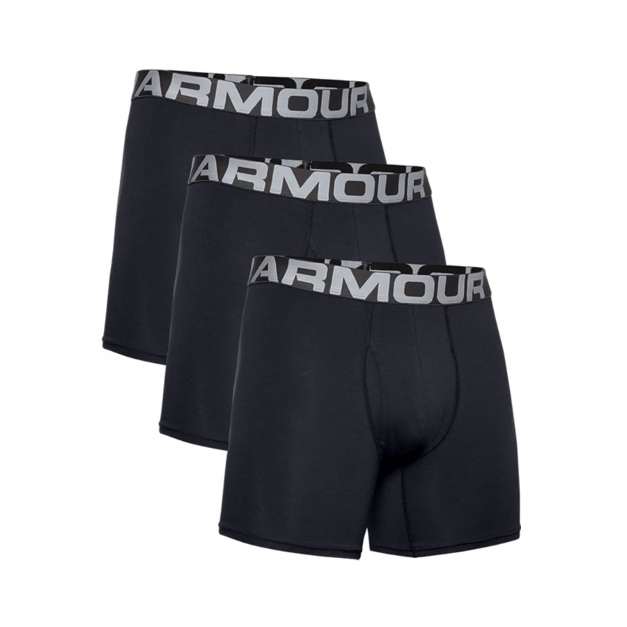 Pack 3 Boxershorts Under Armour Charged Cotton 6In