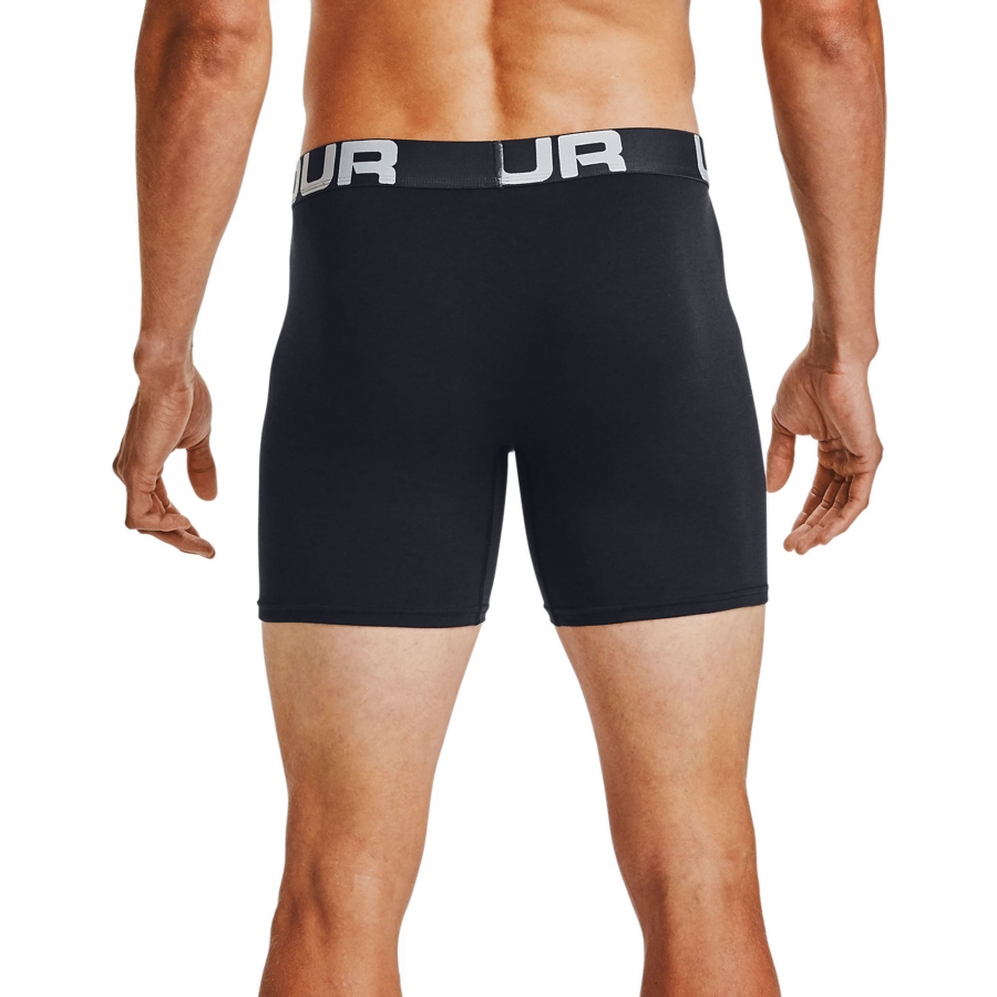 Pack 3 boxers Under Armor Charged Cotton 6In