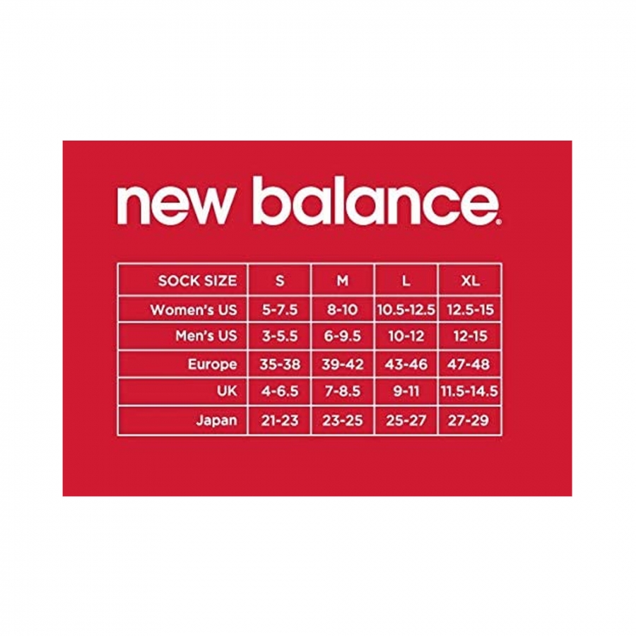 Pack 3 calzini New Balance Cotton Flat Knit Ankle