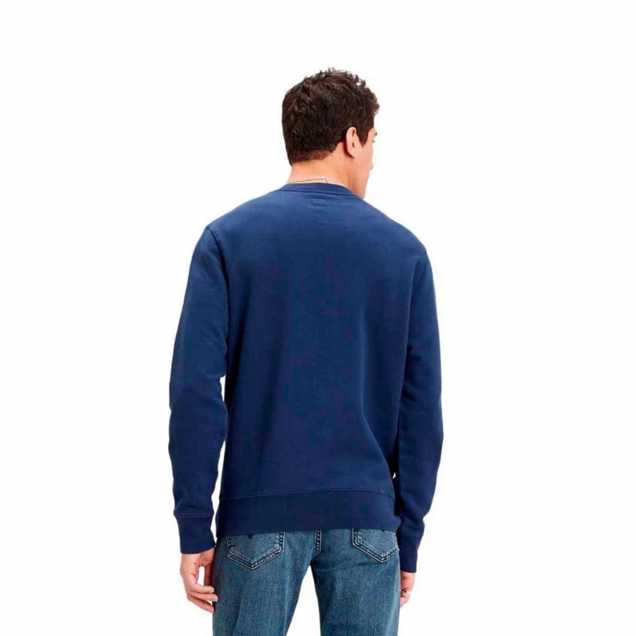 Levis New Original Crew Dress Blues Sweatshirt