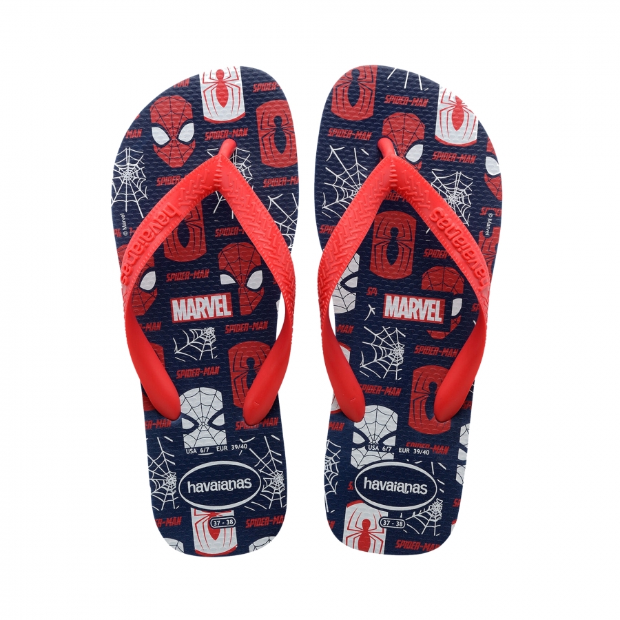 sandales-havaianas-haut-marvel-logomania-bleu-marine