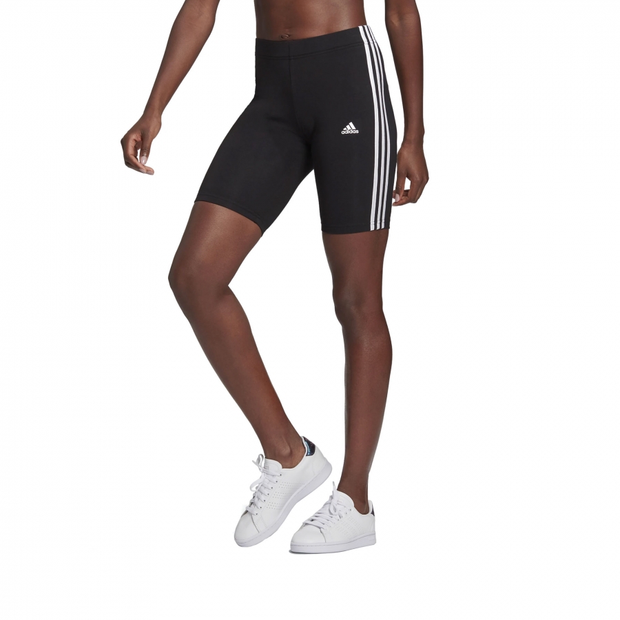 Adidas Essentials 3-Streifen kurze Strumpfhose