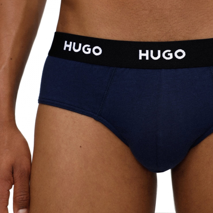 Pack de 3 calzoncillos slips Hugo Boss